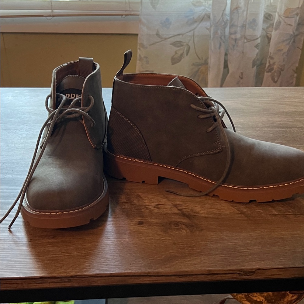 Steve Madden Dark Brown Chukka Boots